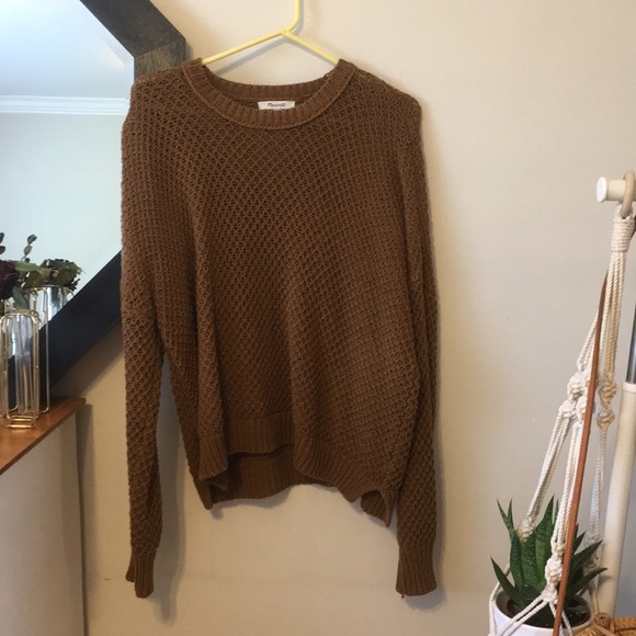 Madewell Sweaters - Madewell waffle knife pullover sweater